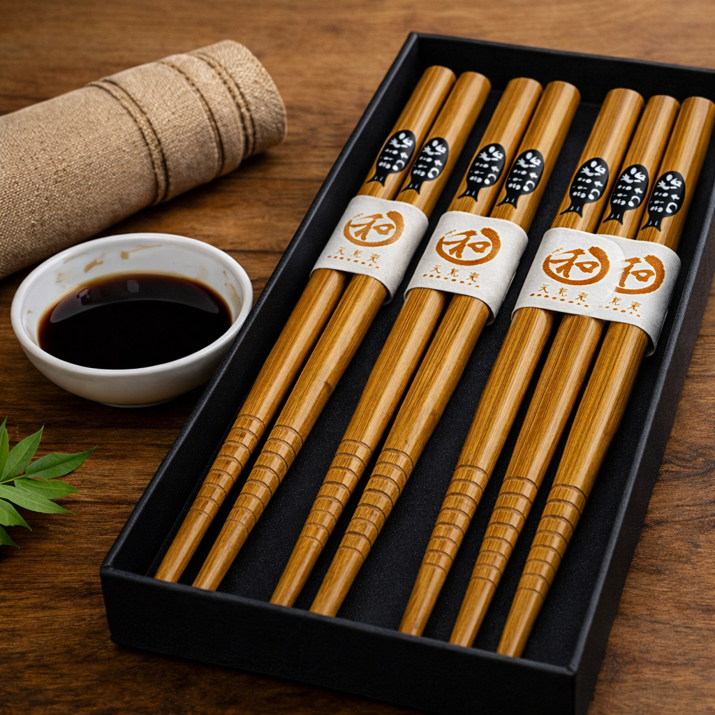 EcoSphere™ Posate Cinesi in Bamboo